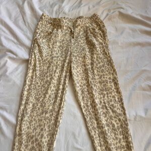 Leopard Print Pants